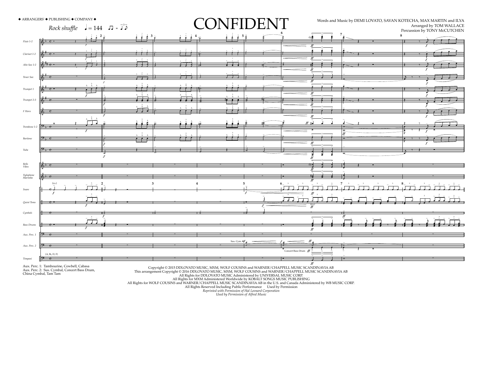 Produktbild zu: Confident - Full Score
