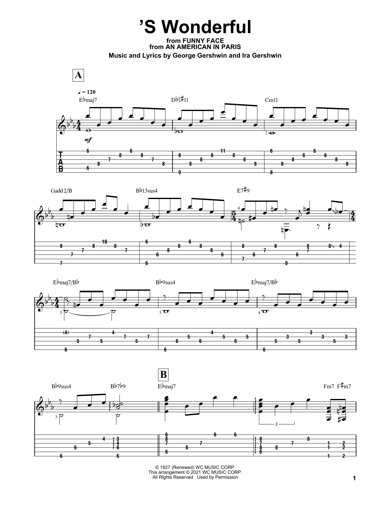 Product picture to: 'S Wonderful (arr. Matt Otten)