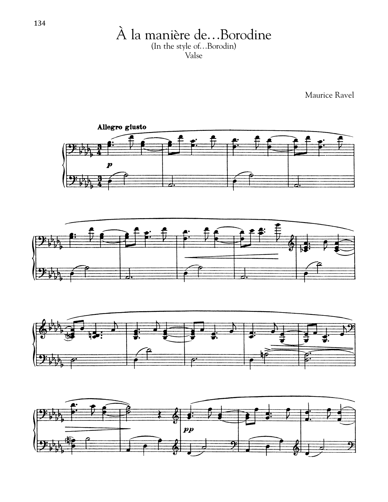 Produktbild zu: A La Maniere De Borodine (Valse)