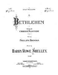 Produktbild zu: Bethlehem