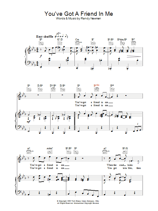 Produktbild zu: You've Got A Friend In Me (from Toy Story)