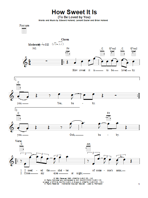 Product gallery: Page 1 of 1 How Sweet It Is (To Be Loved By You), Marvin Gaye