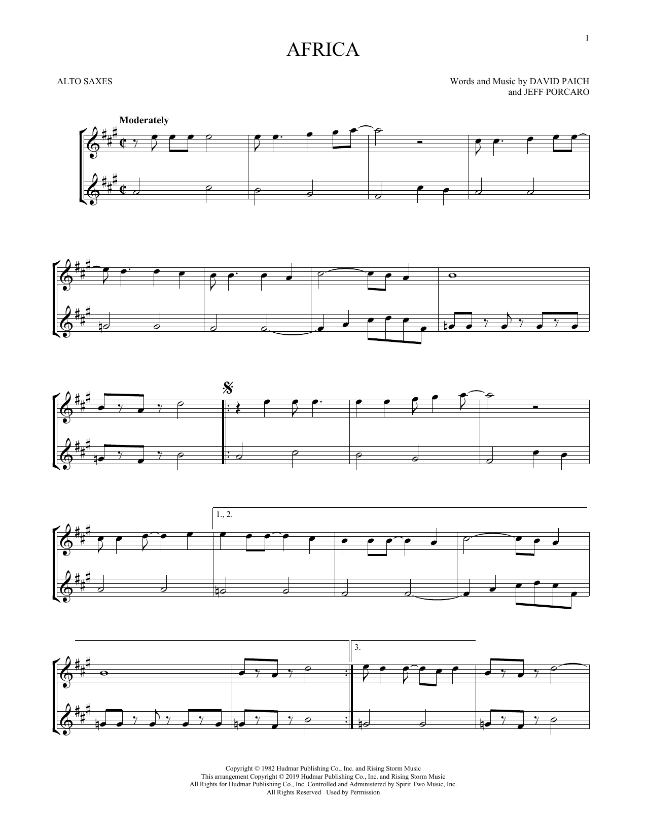 Product gallery: Page 1 of 1 Africa, Toto