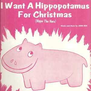 cover: I Want A Hippopotamus For Christmas (Hippo The Hero), John Rox, Gitarre