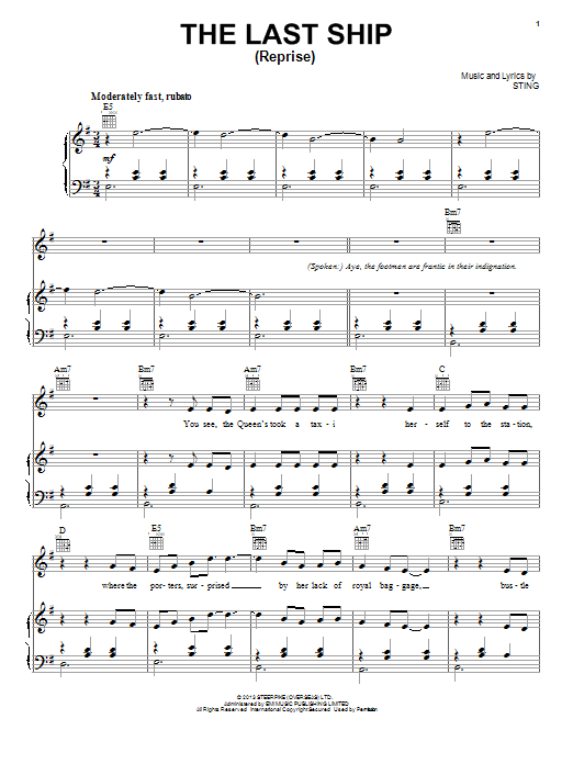 Produktbild zu: The Last Ship (Reprise)