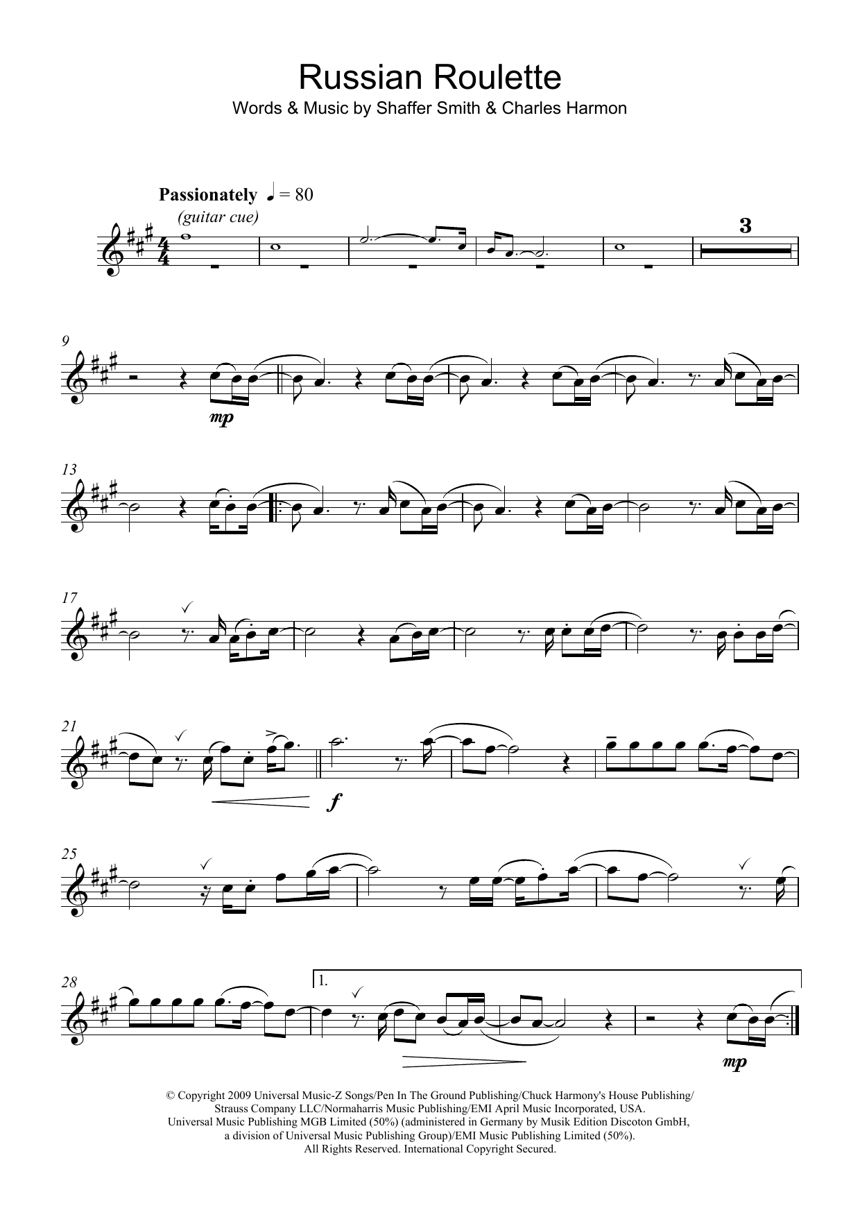 Product gallery: Page 1 of 1 Russian Roulette, Rihanna