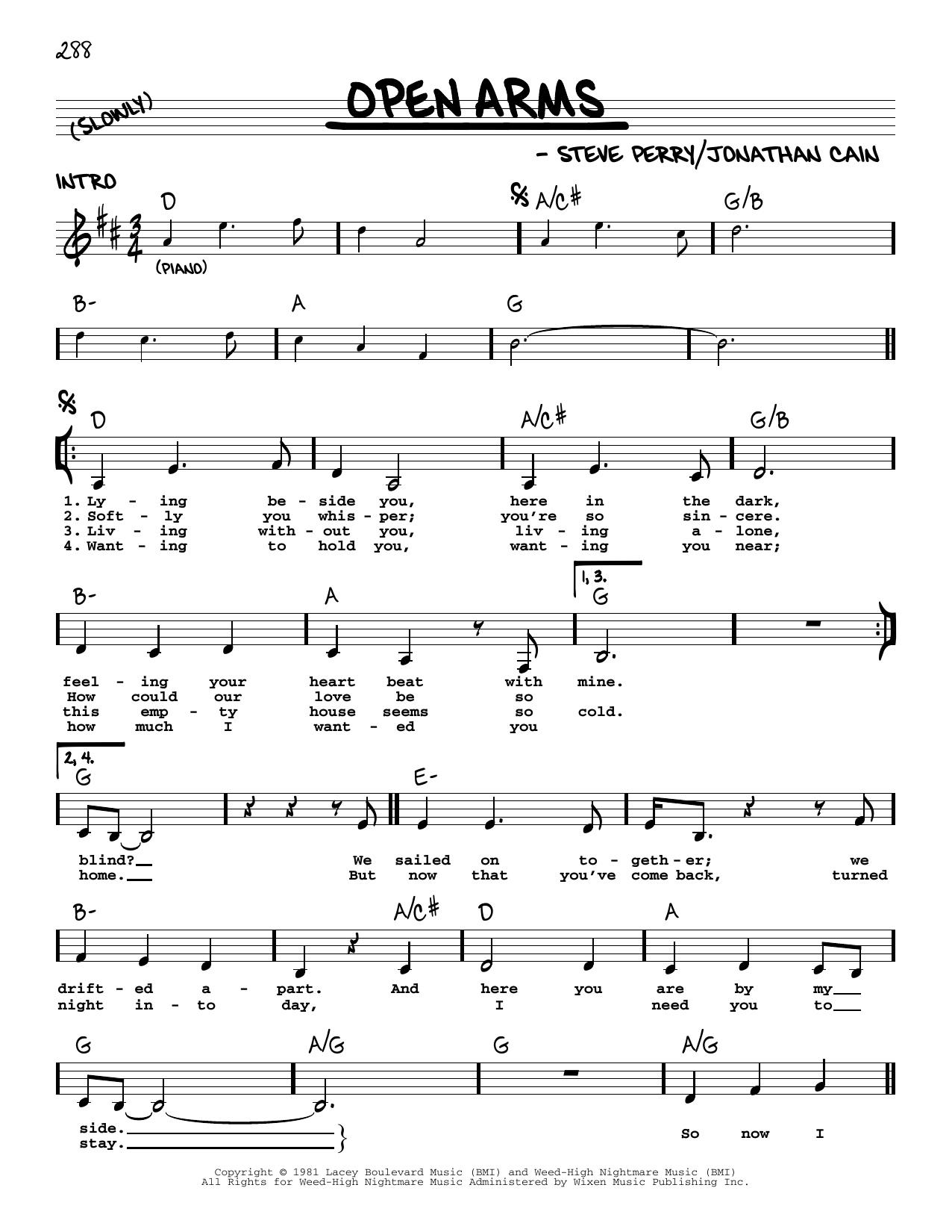 Produktbild zu:  Open Arms - Journey