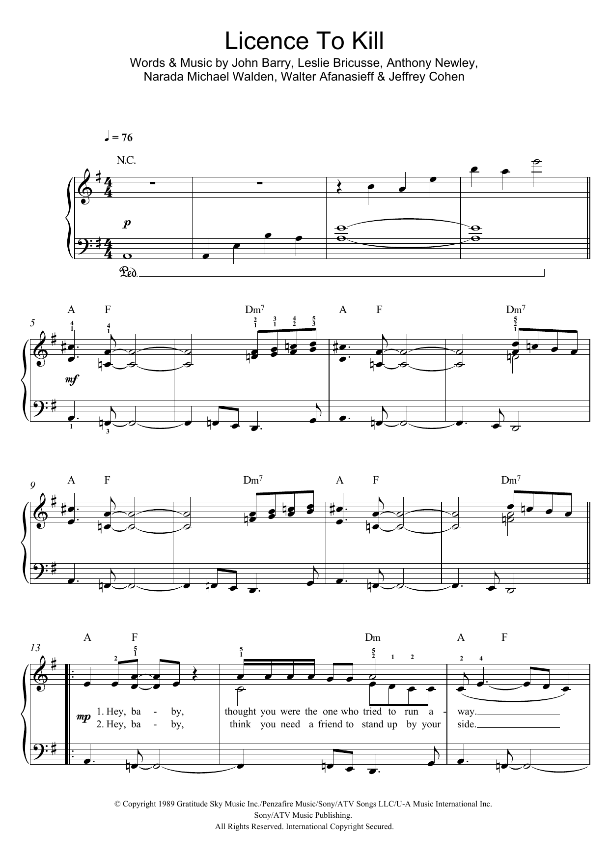 Produktbild zu:  Licence To Kill - Gladys Knight