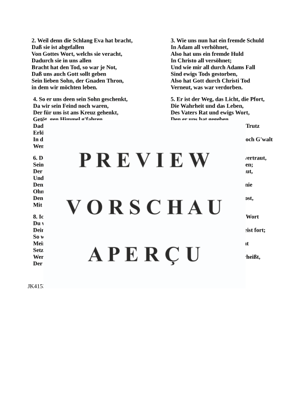 gallery: Durch Adams Fall ist ganz verderbt (aus Kantate BWV 018), , Gemischter Chor