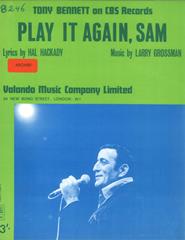 cover: Play It Again, Sam, Tony Bennett