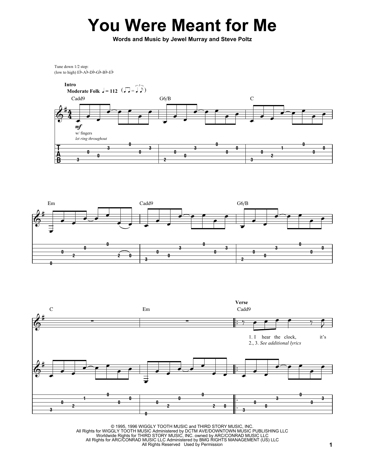 Produktbild zu: You Were Meant For Me