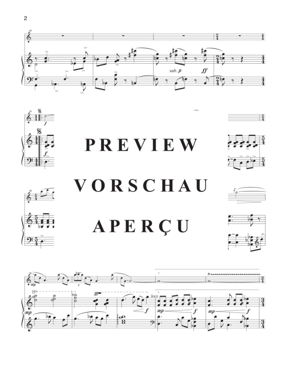 Product gallery: Page 5 of 21 Dialogue , , (clarinet and piano)