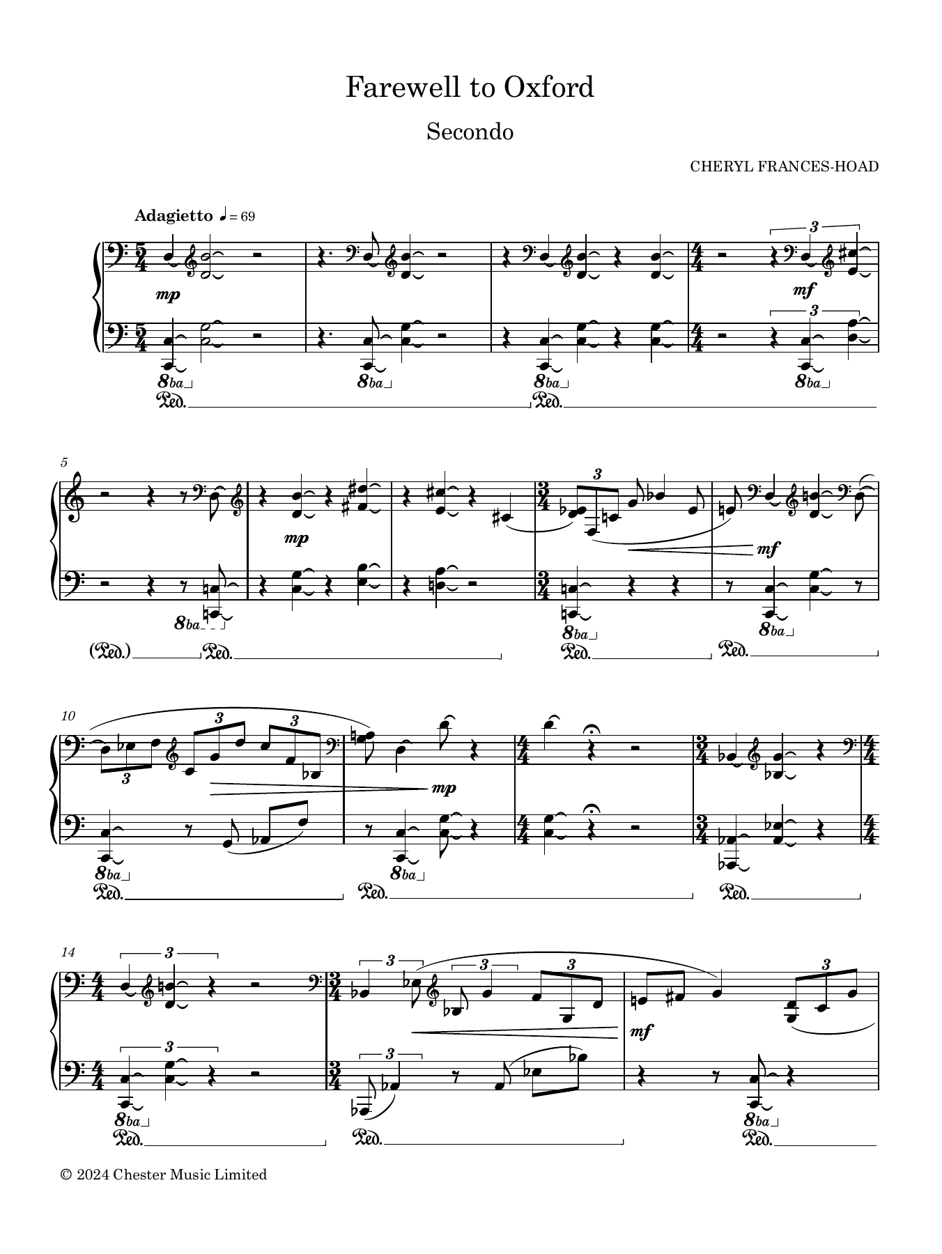 Produktbild zu: Farewell to Oxford