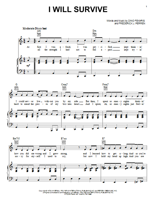 Product gallery: Page 1 of 1 I Will Survive, Gloria Gaynor