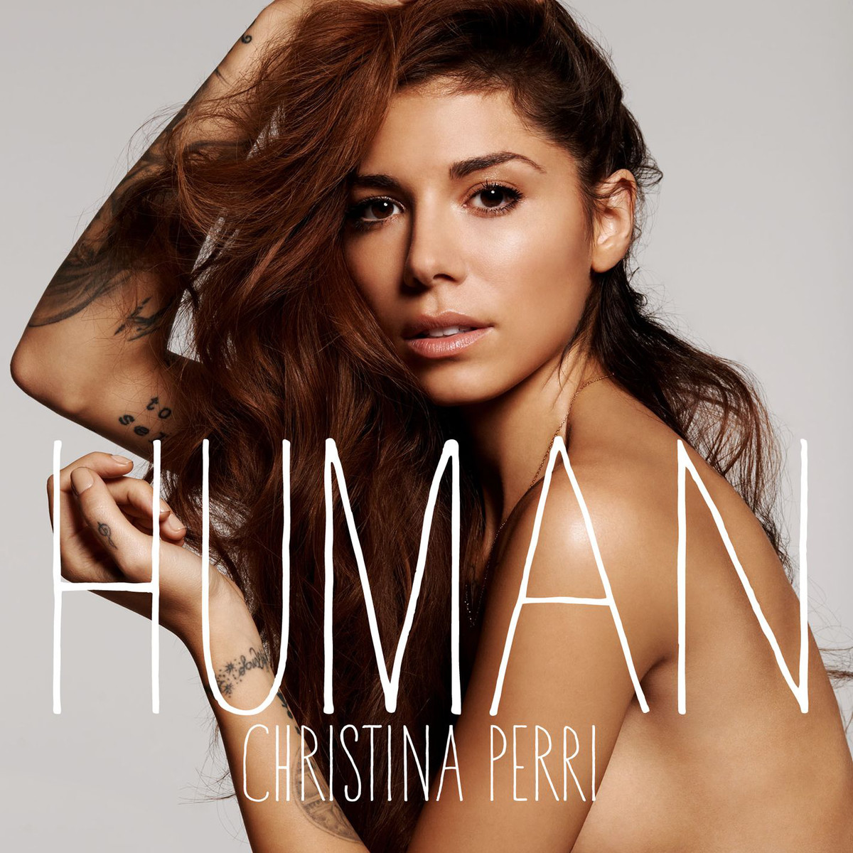 cover: Human, Christina Perri, Klavier