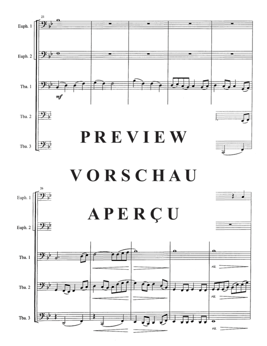 Product gallery: Page 4 of 10 Abendgebet (Evening Prayer) , ,  (Tuba Quintet EETTT)