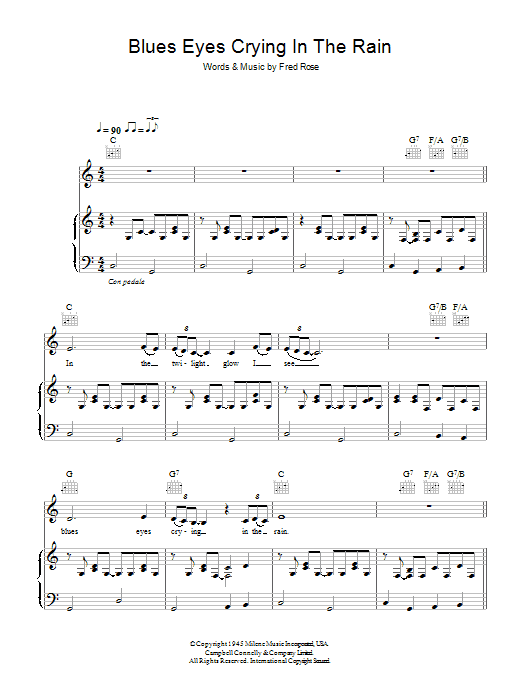 Produktbild zu: Blue Eyes Crying In The Rain