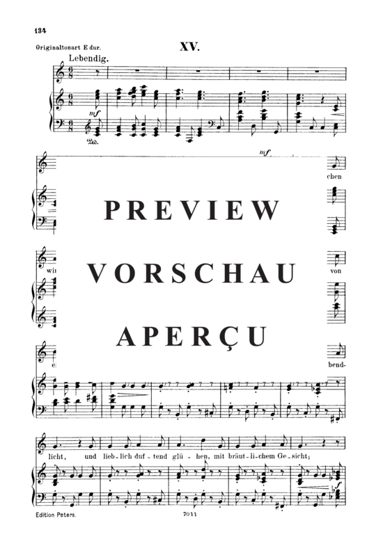 Product gallery: Page 2 of 5 Aus alten Märchen, Op.48 No.15, , Low Voice and Piano