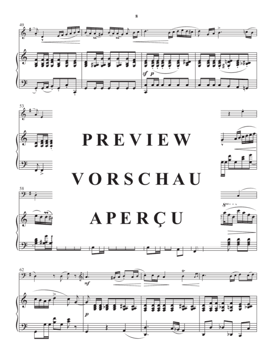 Produktgalerie: Seite 10 von 21 Introduction and Polonaise Brilliante , , (Horn in F + Klavier)