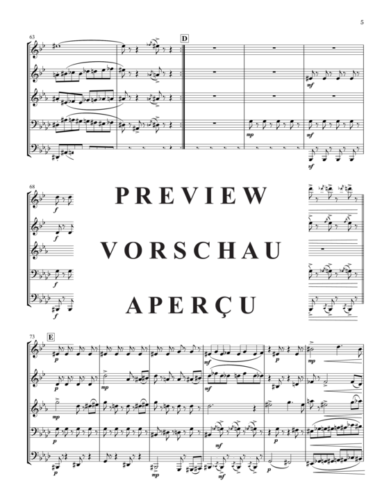 Produktgalerie: Seite 7 von 20 The Aba Daba Honeymoon , , (Blechbläserquintett)