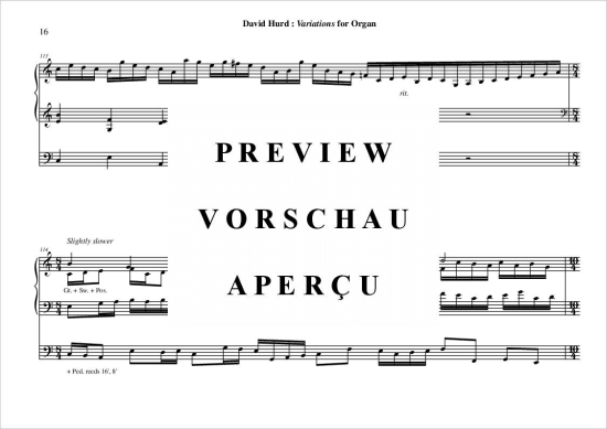 Product gallery: Page 17 of 19 Variations , , (Orgel Solo)