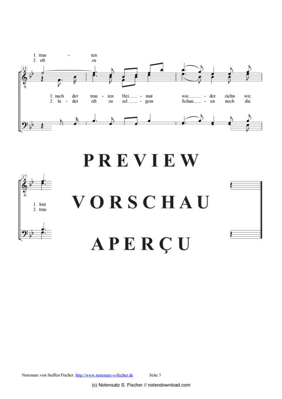 Product gallery: Page 4 of 4 Abschied , , (male choir)