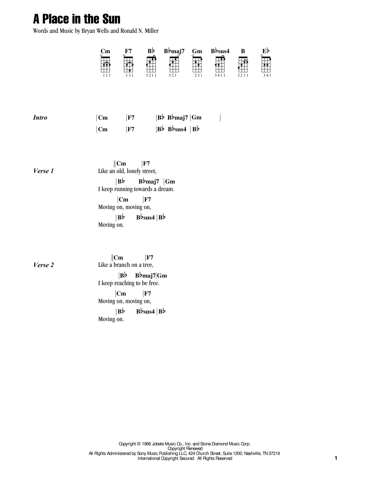 Product gallery: Page 1 of 1 A Place In The Sun (feat. Jack Johnson with Paula Fuga), Jake Shimabukuro
