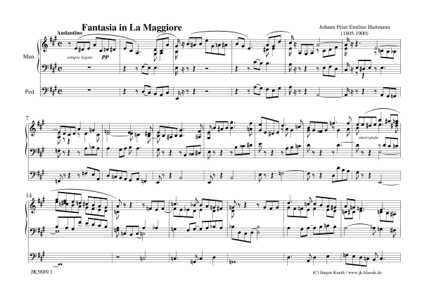 Fantasia in La Maggiore