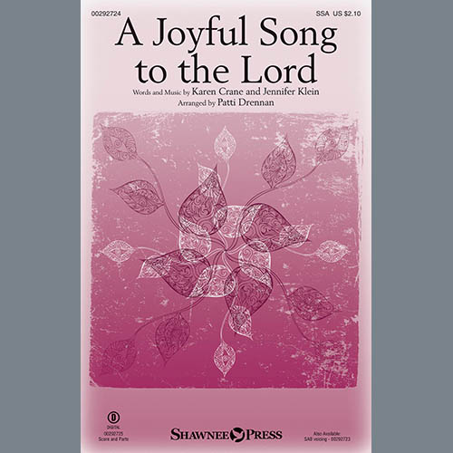 Produktbild zu: A Joyful Song To The Lord (arr. Patti Drennan)