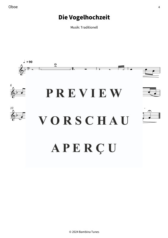 gallery: Die Vogelhochzeit, , (Holzbläser Trio Oboe, Klarinette in B + Fagott)