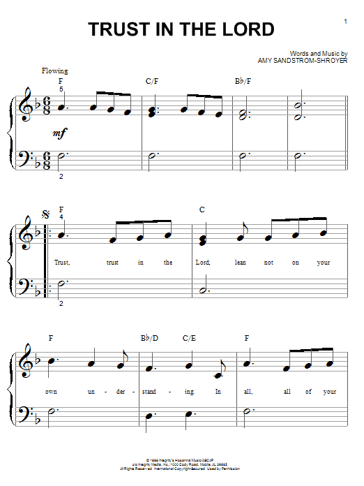 Produktbild zu: Trust In The Lord