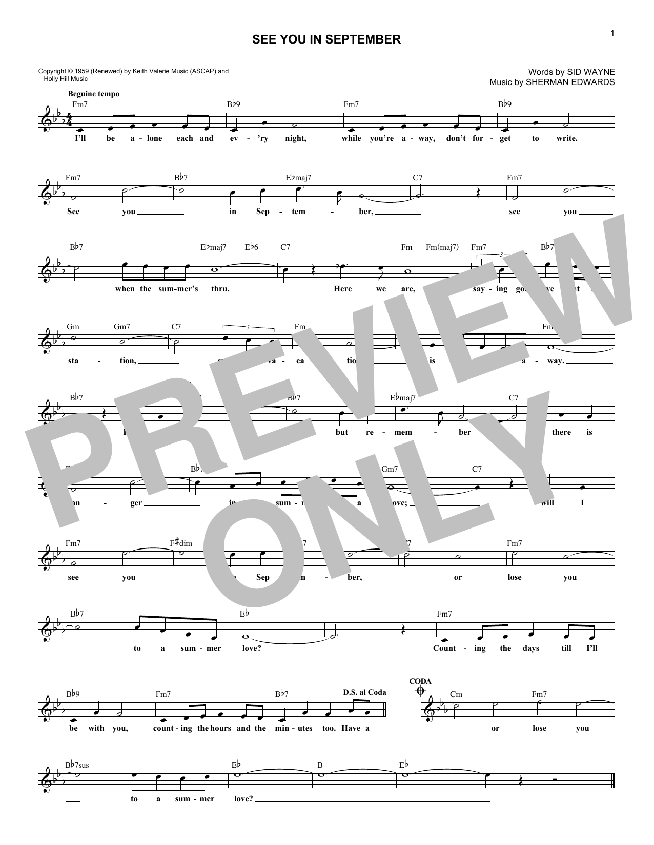 Produktgalerie: Seite 1 von 1 See You In September, The Happenings, Melodieinstrument