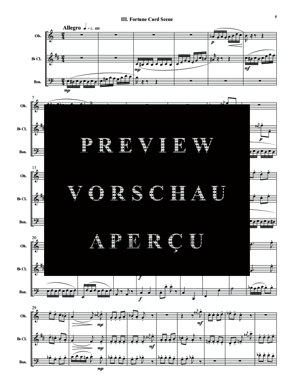 Product gallery: Page 8 of 11 Carmen Vignettes, , (Woodwind Trio)