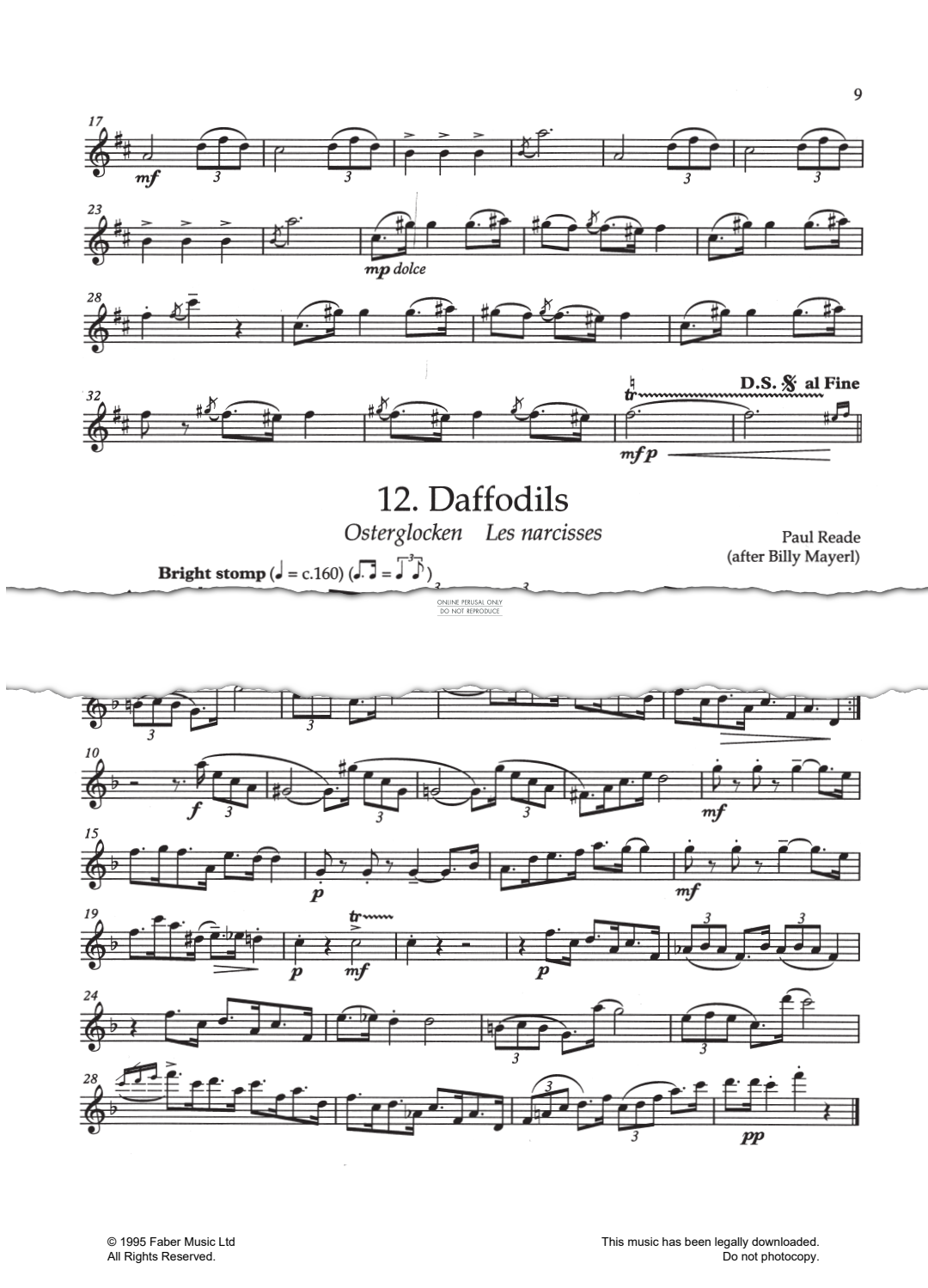 Product gallery: Page 1 of 1 Daffodils, Paul Reade