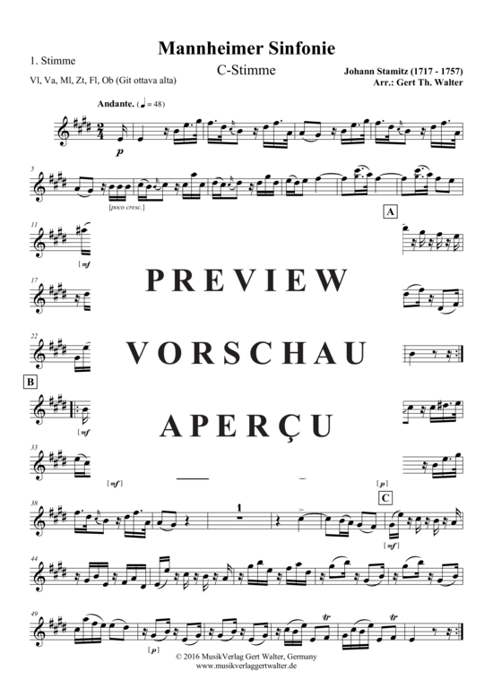 Produktgalerie: Seite 5 von 21 Mannheimer Sinfonie , , (Quintett flexible Besetzung)
