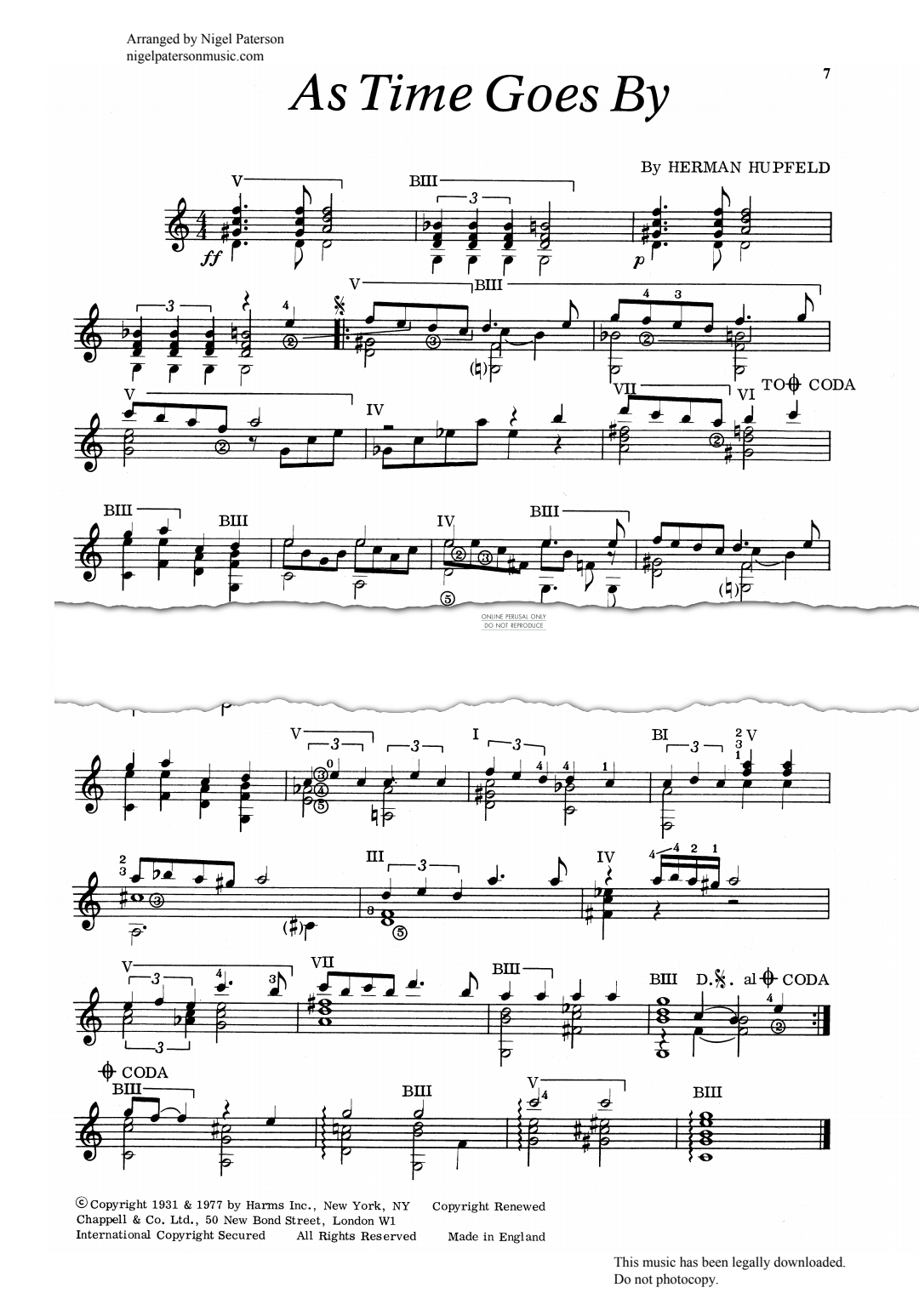 Product gallery: Page 1 of 1 As Time Goes By, Herman Hupfeld