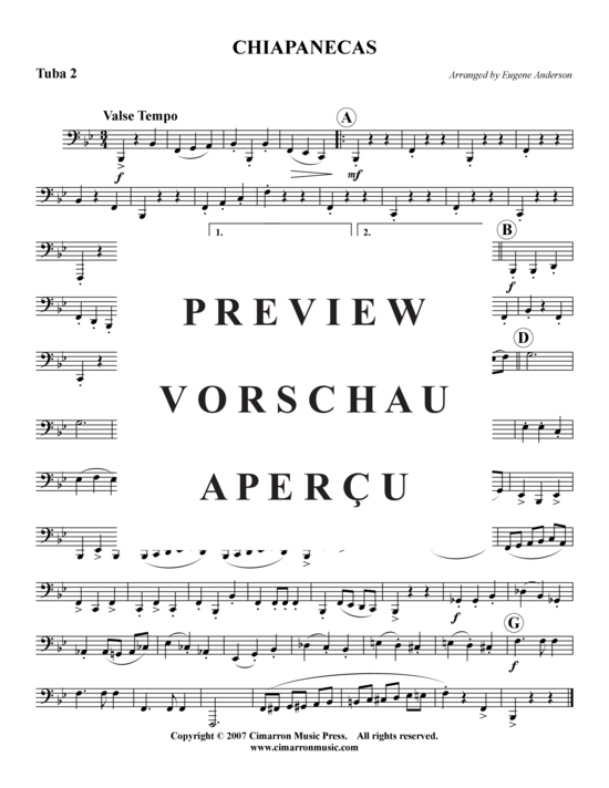 Product gallery: Page 17 of 17 Chiapanecas , , (Tuba Quartet: 2x Baritone, 2xTuba)