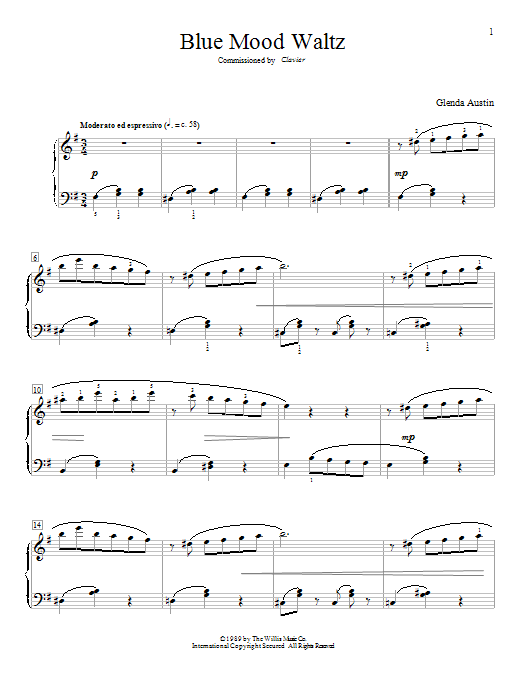Produktbild zu: Blue Mood Waltz