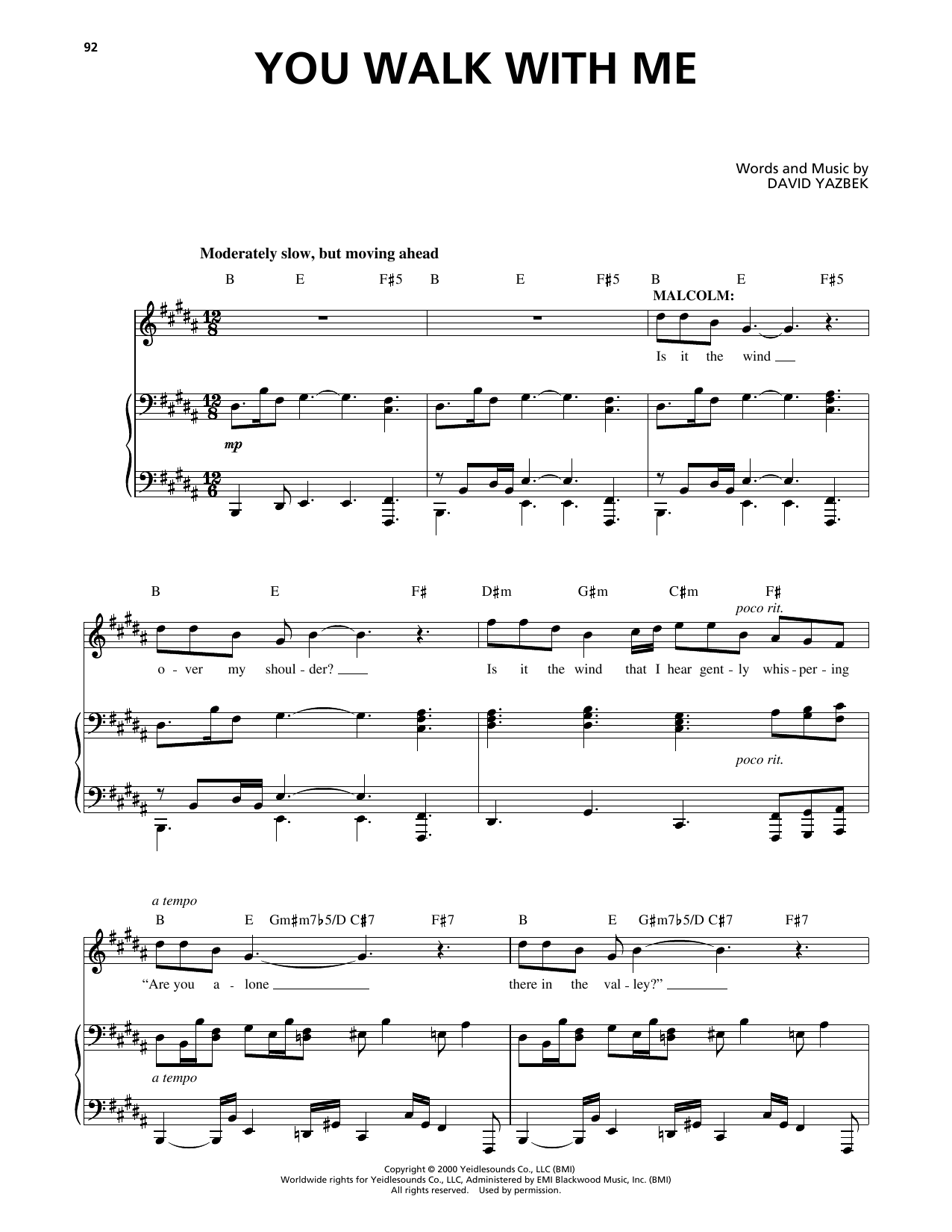 Produktbild zu: You Walk With Me (from The Full Monty)