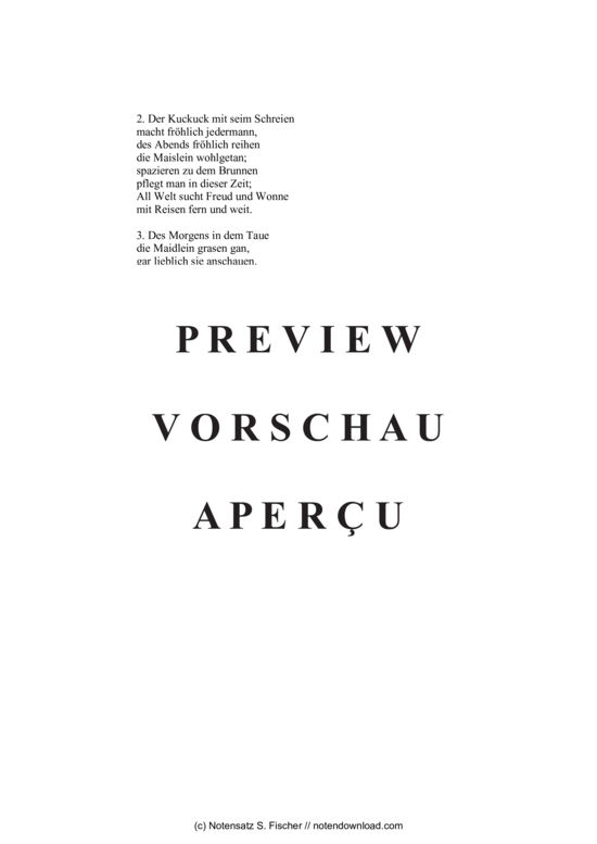 Product gallery: Page 3 of 3 Herzlich tut mich erfreuen , , (mixed choir)