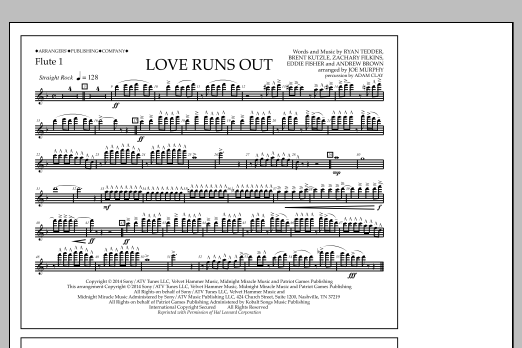 Produktbild zu:  Love Runs Out - Flute 1 - Jay Dawson