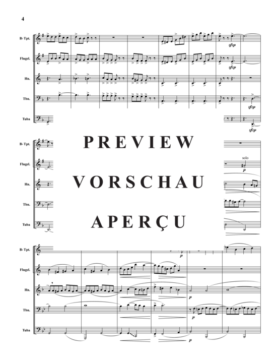 Produktgalerie: Seite 6 von 21 The Headless Horseman , , (Blechbläserquintett)