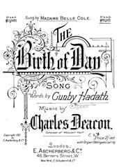 Product picture to: The Birth Of Day