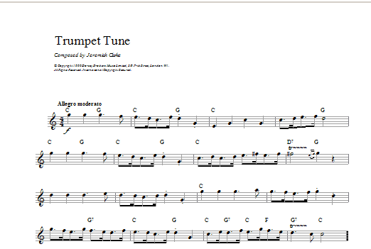 Product picture to: Trumpet Tune