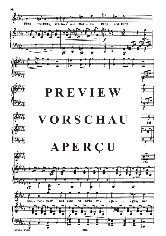 Product gallery: Page 9 of 10 Im Walde D.834, , High Voice and Piano