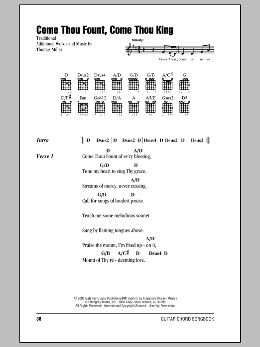 Produktbild zu: Come Thou Fount, Come Thou King
