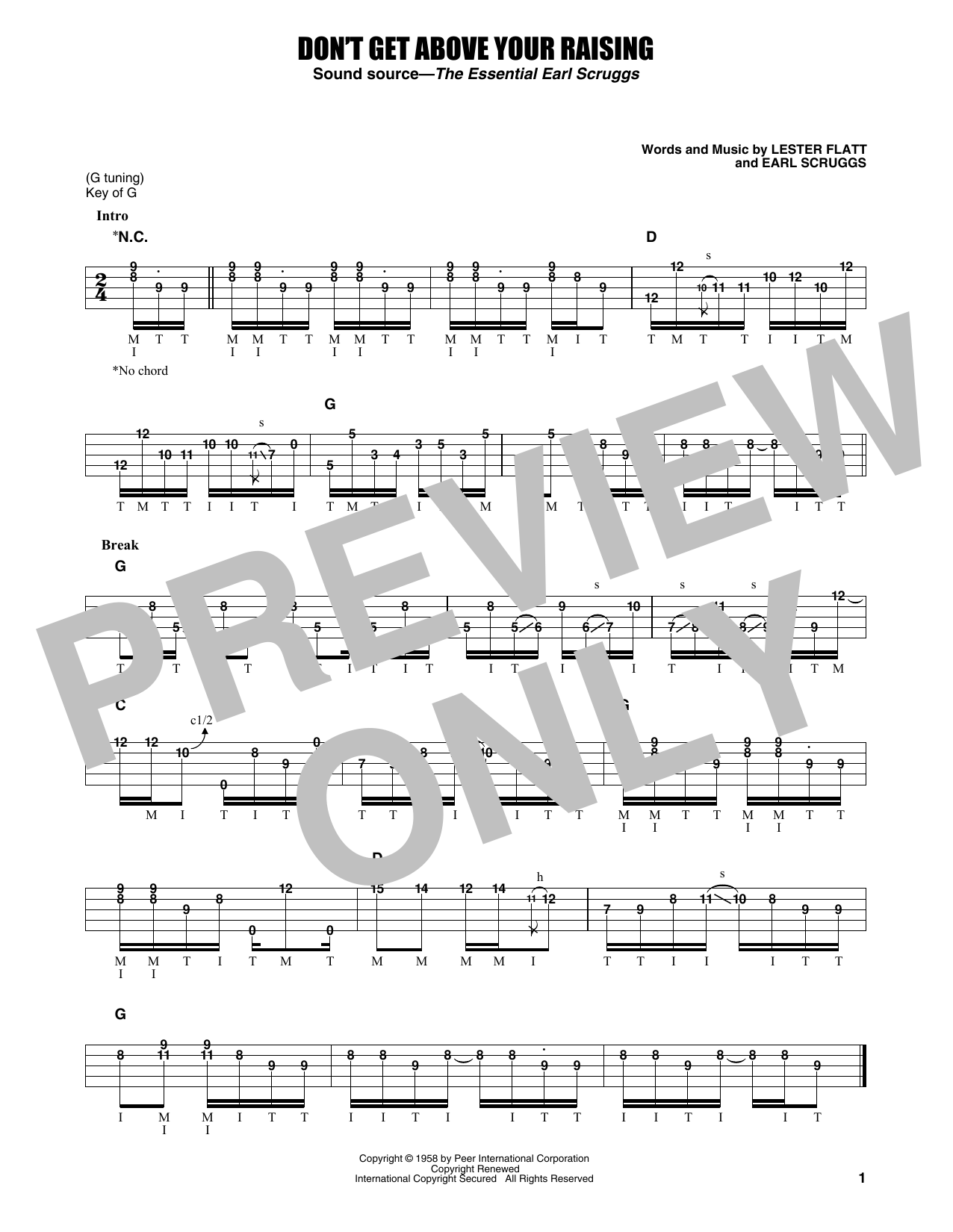 Product gallery: Page 1 of 1 Don't Get Above Your Raising, Flatt & Scruggs