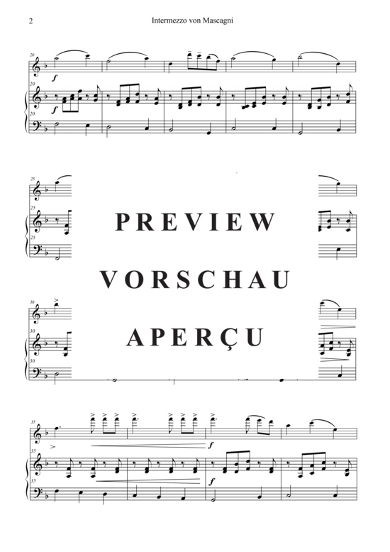 gallery: Intermezzo von Mascagni , , (Violine + Klavier)
