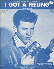cover: I Got A Feeling, Ricky Nelson, Gesang, Gitarre, Klavier