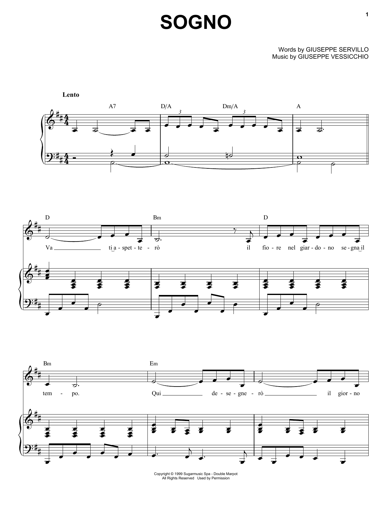 Produktbild zu: Sogno